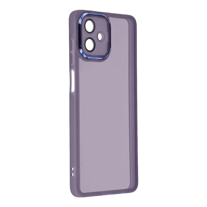 Bulk Purchasing 20Pcs For Samsung Galaxy A08 5G / A08 4G / A07 4G Case Electroplated Camera Frame TPU Phone Cover Precise Cutouts - Transparent Purple - 2