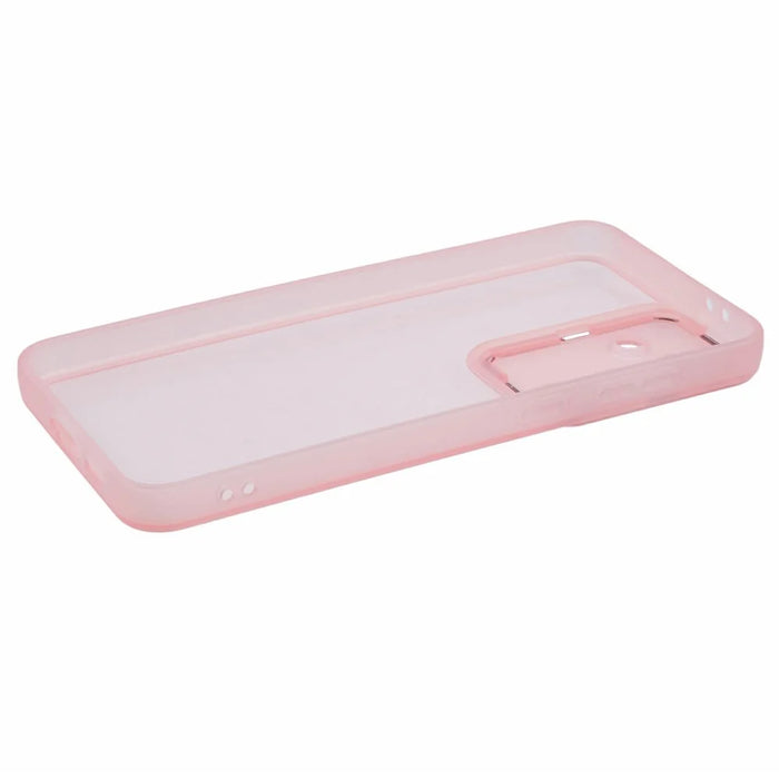 Bulk Purchasing 20Pcs For Samsung Galaxy S25 FE Case Electroplated Camera Frame TPU Phone Cover Precise Cutouts - Transparent Pink - 3