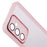 Bulk Purchasing 20Pcs For Samsung Galaxy S25 FE Case Electroplated Camera Frame TPU Phone Cover Precise Cutouts - Transparent Pink - 5