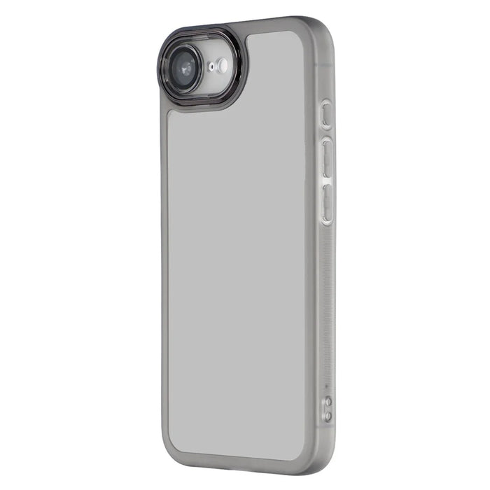 Bulk Purchasing 20Pcs For iPhone 17e / 16e Case Electroplated Camera Frame TPU Phone Cover Precise Cutouts - Transparent Black - 4