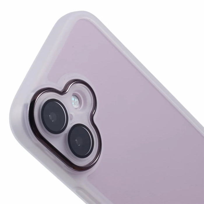 Bulk Purchasing 20Pcs For iPhone 16 Case Electroplated Camera Frame TPU Phone Cover Precise Cutouts - Transparent White - 6