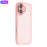 Bulk Purchasing 20Pcs For iPhone 17 Case Electroplated Camera Frame TPU Phone Cover Precise Cutouts - Transparent Pink - 1