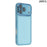 Bulk Purchasing 20Pcs For iPhone 17 Pro Case Electroplated Camera Frame TPU Phone Cover Precise Cutouts - Transparent Blue - 1