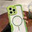 For iPhone 16 Pro Magnetic Case Detachable 4 in 1 TPU PC Acrylic Shockproof Phone Back Cover - Black - 2