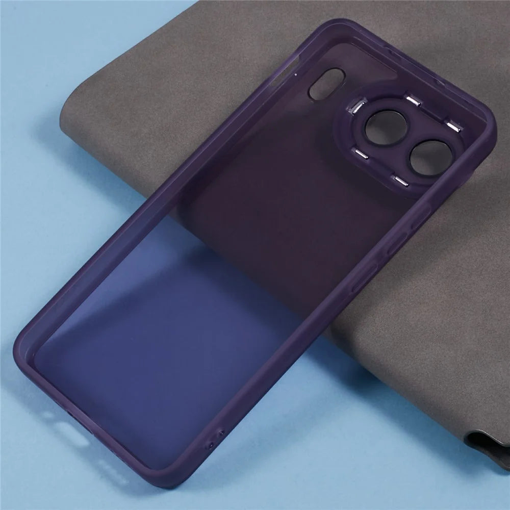 Bulk Purchasing 20Pcs For OnePlus Nord 4 Case Electroplated Camera Frame TPU Phone Cover Precise Cutouts - Transparent Purple - 3