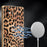 For Samsung Galaxy A06 4G Case Leopard Print PU Leather Coated PC + TPU Electroplating Phone Cover - 2