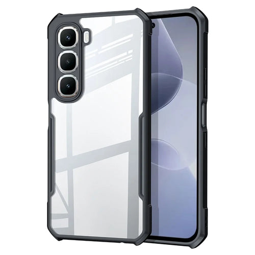 XUNDD For Infinix Hot 60 Pro 4G Case Dropproof TPU + Acrylic Clear Back Phone Cover - 1