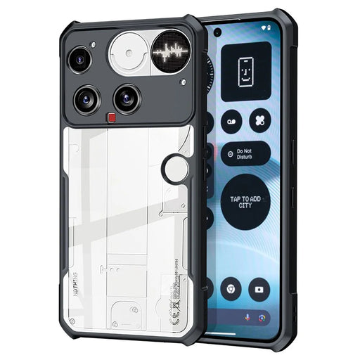 XUNDD For Nothing Phone (3) 5G Case Dropproof TPU + Acrylic Clear Back Phone Cover - 1