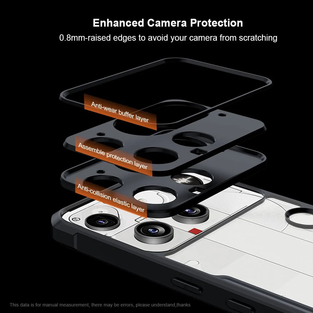 XUNDD For Nothing Phone (3) 5G Case Dropproof TPU + Acrylic Clear Back Phone Cover - 5