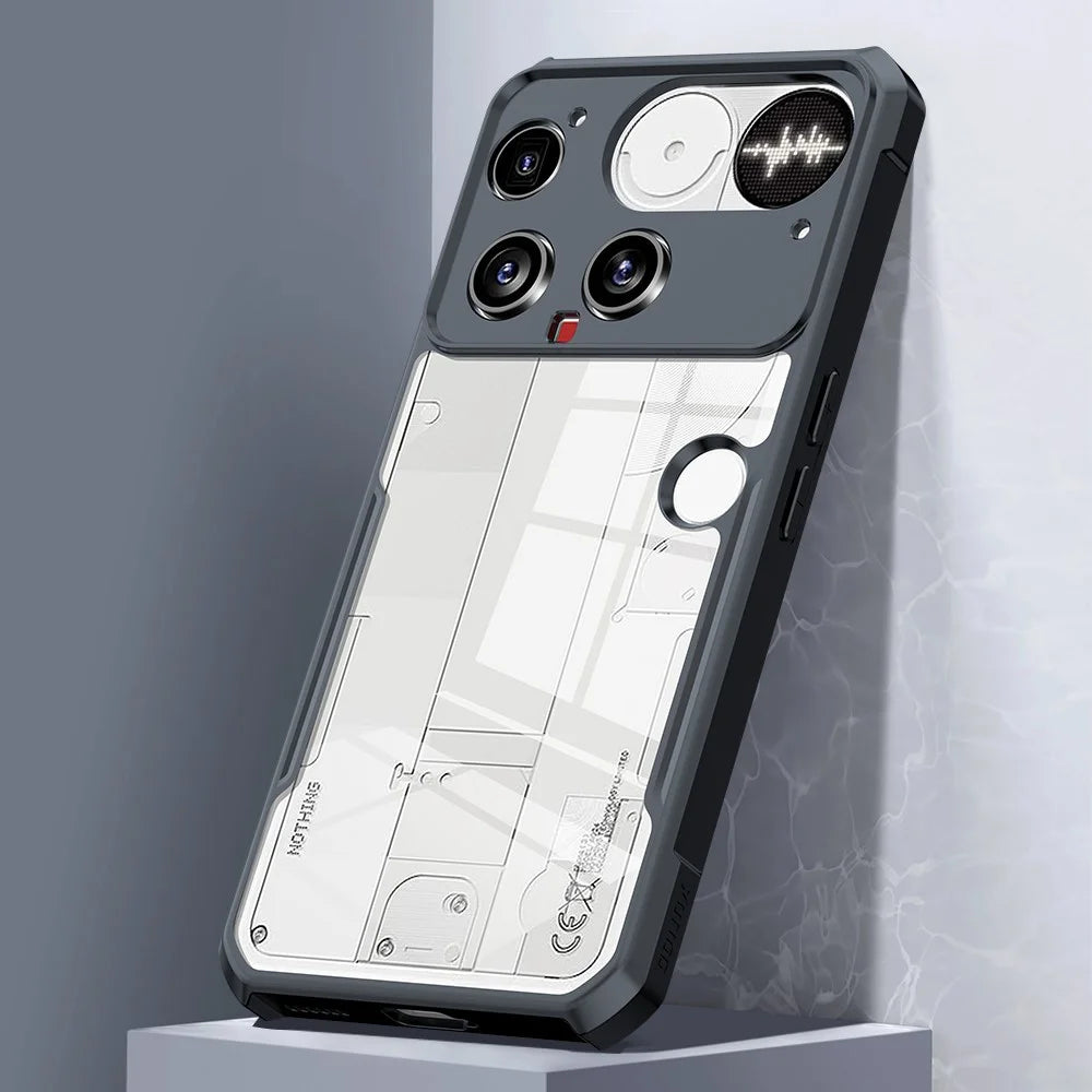 XUNDD For Nothing Phone (3) 5G Case Dropproof TPU + Acrylic Clear Back Phone Cover - 7
