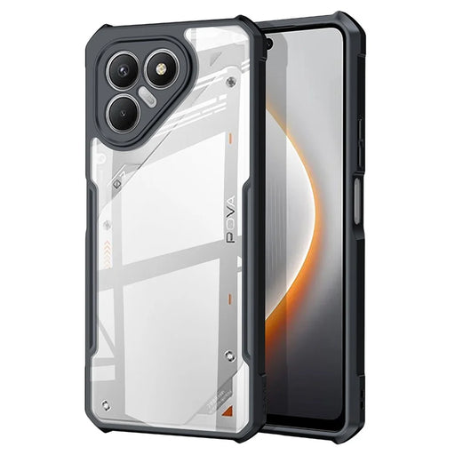 XUNDD For TECNO Pova 7 4G Case Dropproof TPU + Acrylic Clear Back Phone Cover - 1