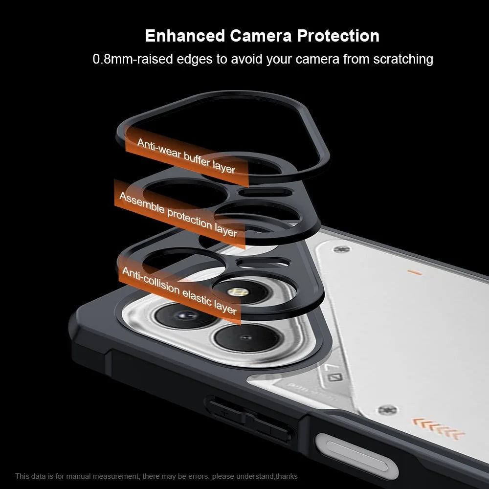 XUNDD For TECNO Pova 7 4G Case Dropproof TPU + Acrylic Clear Back Phone Cover - 5