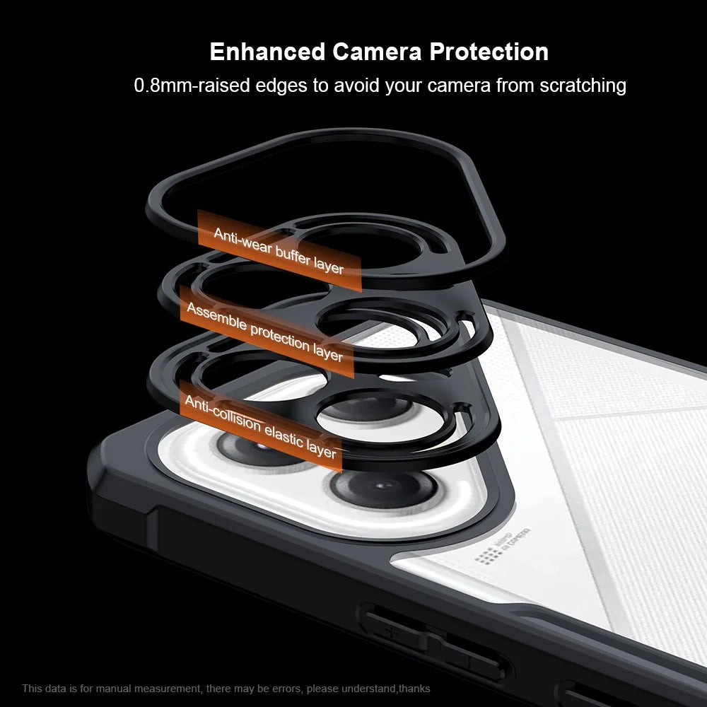 XUNDD For TECNO Pova 7 Ultra 5G Case Dropproof TPU + Acrylic Clear Back Phone Cover - 5