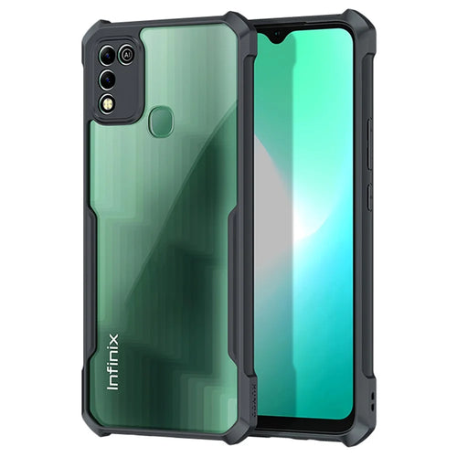 XUNDD For Infinix Hot 11 Play Case Dropproof TPU + Acrylic Clear Back Phone Cover - 1