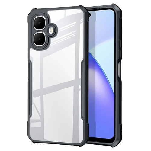 XUNDD For Infinix Smart 10 Case Dropproof TPU + Acrylic Clear Back Phone Cover - 1