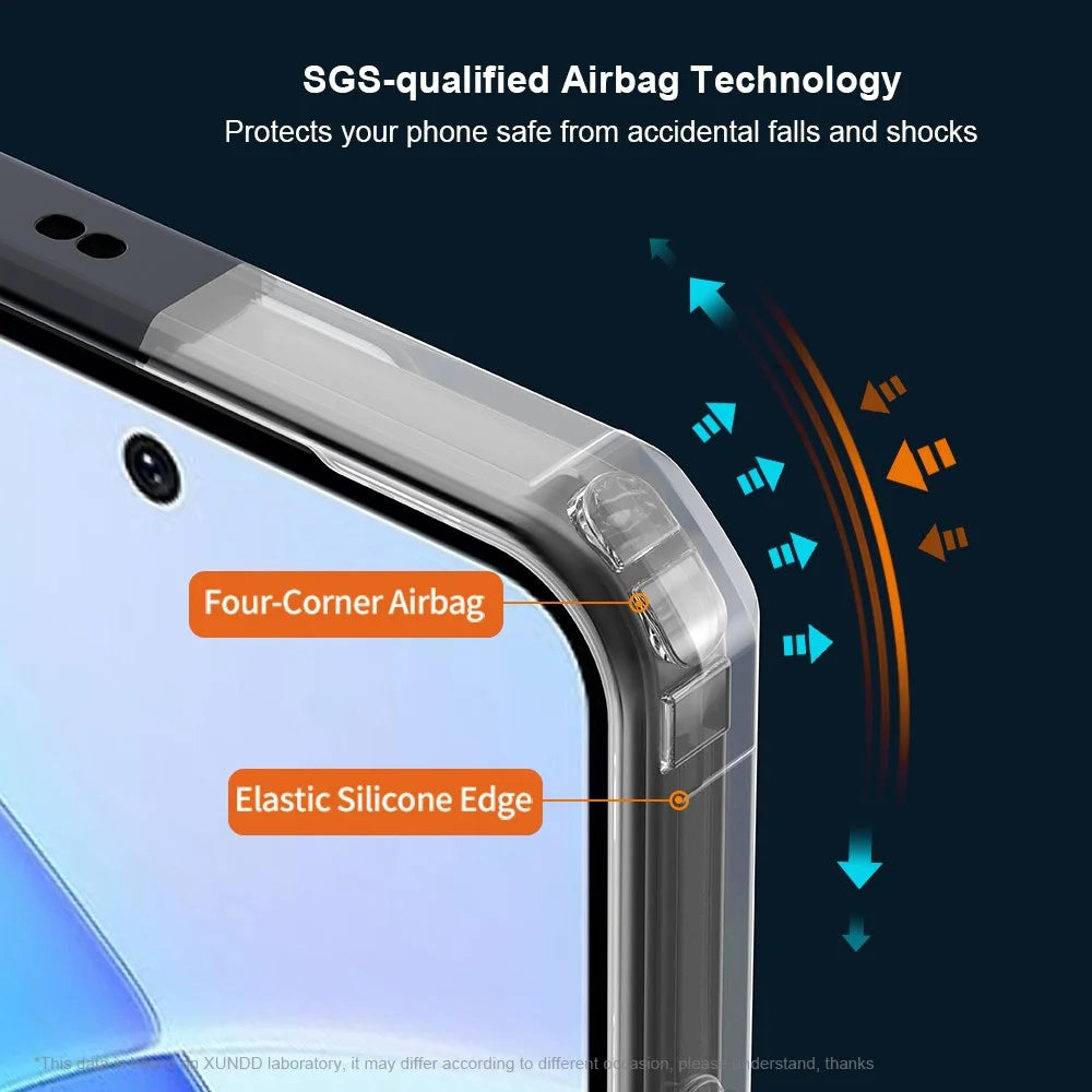 XUNDD For Infinix Smart 10 Case Dropproof TPU + Acrylic Clear Back Phone Cover - 4