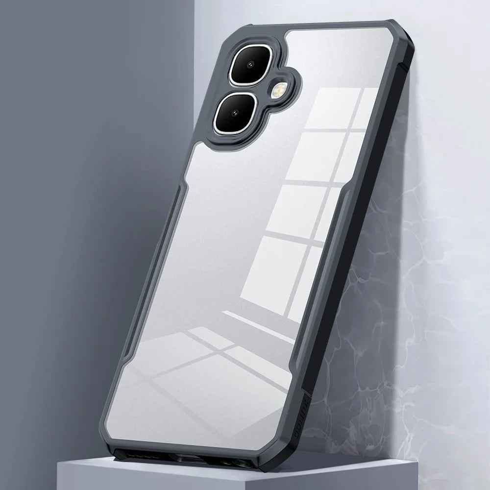 XUNDD For Infinix Smart 10 Case Dropproof TPU + Acrylic Clear Back Phone Cover - 7