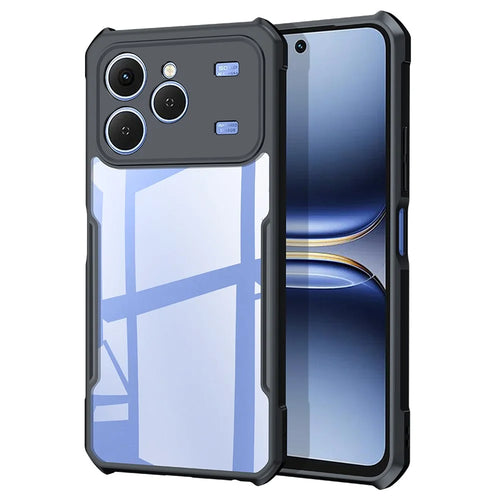 XUNDD For TECNO Spark 40 4G Case Dropproof TPU + Acrylic Clear Back Phone Cover - 1