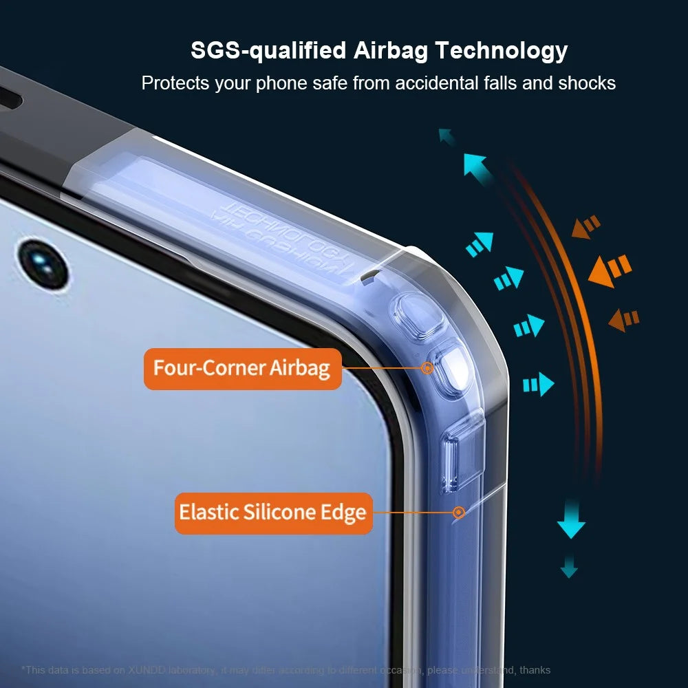 XUNDD For TECNO Spark 40 4G Case Dropproof TPU + Acrylic Clear Back Phone Cover - 4