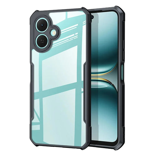 XUNDD For TECNO Spark Go 2 4G / Pop 10 Case Dropproof TPU + Acrylic Clear Back Phone Cover - 1