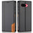 N.BEKUS P3 For Google Pixel 9a Case RFID Blocking Wallet Stand PU Leather Flip Phone Cover - Black - 1