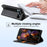N.BEKUS P3 For Google Pixel 9a Case RFID Blocking Wallet Stand PU Leather Flip Phone Cover - Black - 6