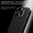 For iPhone 16 Pro Case PU + TPU + PC Phone Back Cover with Metal Lens Frame - Black - 5