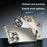 For iPhone 16 Pro Bumper Case Lens Kickstand Heat Dissipating Metal Corner Phone Cover - Titanium - 6