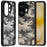 IBMRS For vivo S30 Pro mini 5G Case Soft TPU Frame Hard PC Back Anti-Fall Phone Cover - Artistic Camouflage - 1