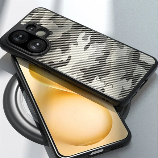 IBMRS For vivo S30 Pro mini 5G Case Soft TPU Frame Hard PC Back Anti-Fall Phone Cover - Artistic Camouflage - 2