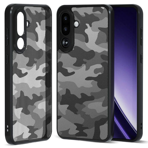 IBMRS For Samsung Galaxy M16 5G / F16 5G Case Soft TPU Frame Hard PC Back Anti-Fall Phone Cover - Artistic Camouflage - 1
