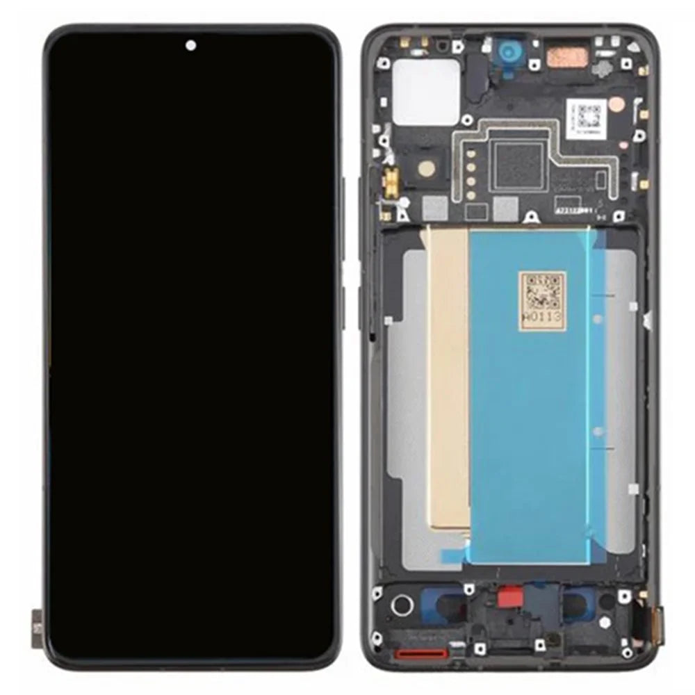 For Xiaomi Poco F6 Pro 5G OEM Grade S AMOLED Screen and Digitizer Assembly + Frame (Without Logo) - Black - 1
