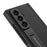 GKK For Samsung Galaxy Z Fold7 5G Case with Kickstand Hinge Protection PC + Tempered Glass Phone Cover - Carbon Fiber Texture - 2