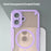 For iPhone 17 Magnetic Case Compatible with MagSafe TPU + PC Phone Back Cover - Purple - 4