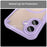 For iPhone 17 Magnetic Case Compatible with MagSafe TPU + PC Phone Back Cover - Purple - 6