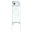 For iPhone Air Case Compatible with MagSafe Electroplating Edge TPU Phone Cover with Screen Film / Shoulder Strap - Silver - 4