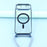 For iPhone Air Case Compatible with MagSafe Electroplating Edge TPU Phone Cover with Shoulder Strap - Blue - 5