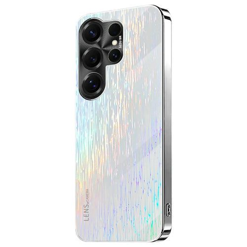 For Samsung Galaxy S25 Ultra Colorful Phone Case Ultra Slim Dropproof Hard PC Back Cover - White - 1