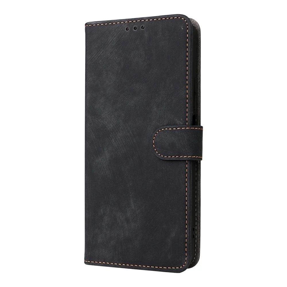 Phone Case for Umidigi G9x 4G / G100x 4G / 5G / Note 100x 4G / 5G Wallet RFID Blocking PU Leather Cover Stand with Strap - Black - 6