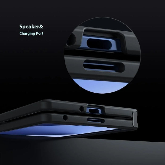 For Samsung Galaxy Z Fold7 5G Case Magnetic Case Clear TPU + PC Shockproof Phone Cover - 6