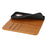 For iPhone 17 Case Calf Texture 3 Card Slots Color Splicing Leather Phone Cover - Yellow+Brown - 5