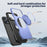 For iPhone 17 Pro Magnetic Case Rotating Kickstand TPU + PC Phone Cover - Purple - 6
