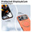 For iPhone 17 Pro Max Magnetic Case Rotating Kickstand TPU + PC Phone Cover - Orange - 5