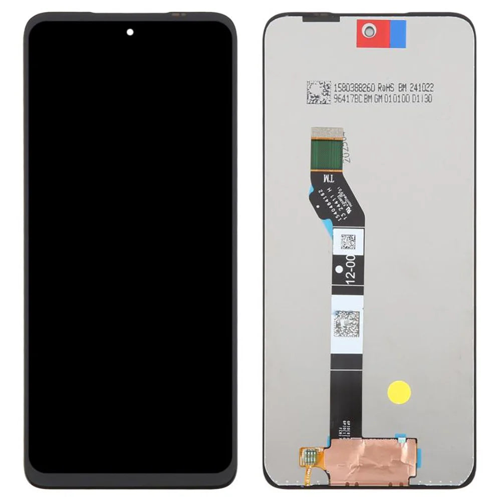 For Motorola Moto E15 4G XT2523-6 Grade C LCD Screen and Digitizer Assembly Replacement Part (Without Logo) - 1