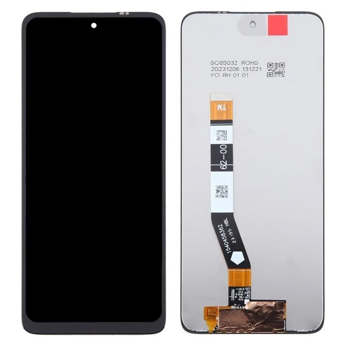 For Motorola Moto G55 5G XT2435-2 Grade C LCD Screen and Digitizer Assembly Replacement Part (Without Logo) - 1