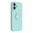 For iPhone 17 Silicone Case with Strap Ring Kickstand Phone Cover - Sky Blue - 3