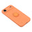 For iPhone Air Silicone Case with Strap Ring Kickstand Phone Cover - Orange - 5