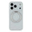 For iPhone 17 Pro Max Case Ring Holder Kickstand PC + TPU Phone Cover - White - 3