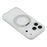 For iPhone 17 Pro Max Case Ring Holder Kickstand PC + TPU Phone Cover - White - 6
