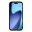 For iPhone Air Case Ring Holder Kickstand PC + TPU Phone Cover - Black - 2